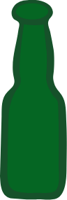 Bottle graphic for bottle spin