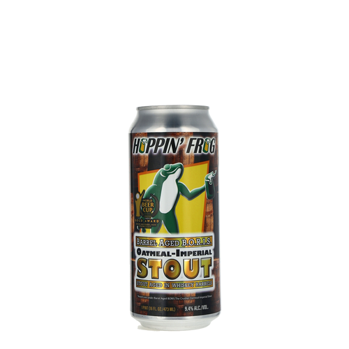 Hoppin' Frog Beer BA BORIS The Crusher