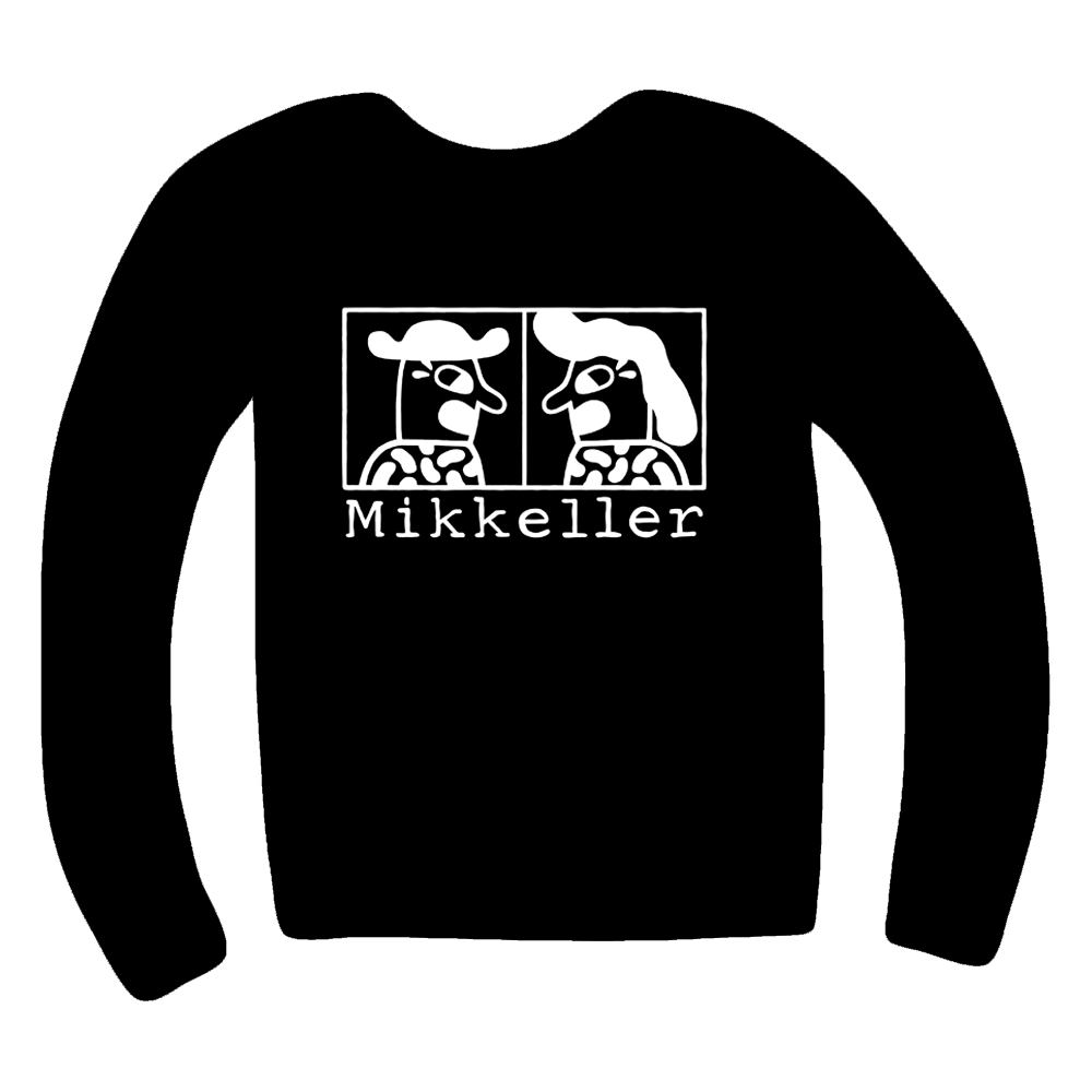Mikkeller Merchandise Small Henry/Sally Womens Sweatshirt - Black (Size Small)
